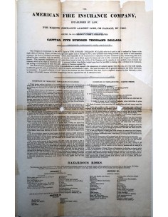1834 - PERPETUAL - THE AMERICAN FIRE INSURANCE COMPANY 2