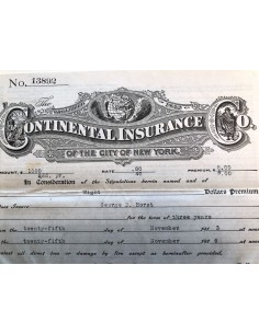 1913 - CONTINENTAL INSURANCE COMPANY OF THE CITY OF NEW YORK 2