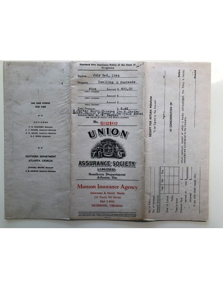 1944 - UNION - ASSURANCE SOCIETY LIMITED