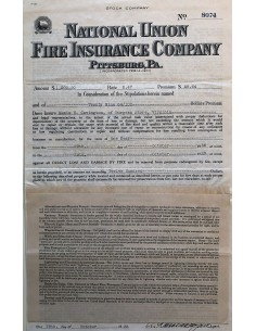 1936 - NATIONAL UNION FIRE INSURANCE COMPANY