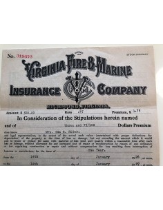 1927 - VIRGINIA FIRE E MARINE INSURANCE COMPANY 2