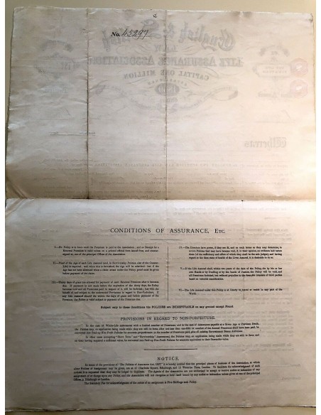 1909 - ENGLISH AND SCOTTISH LIFE ASSURANCE ASSOCIATION