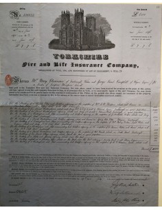 1895 - YORKSHIRE FIRE AND LIFE INSURANCE COMPANY