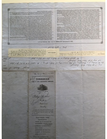 1895 - YORKSHIRE FIRE AND LIFE INSURANCE COMPANY