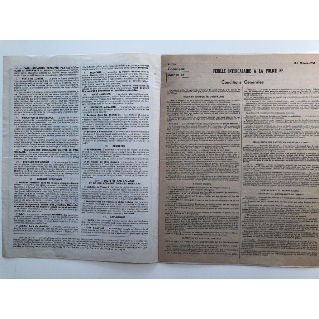 1953 - COMPAGNIE DU SOLEIL