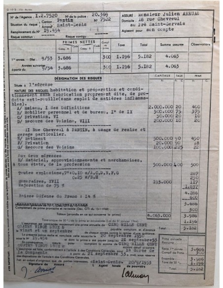 1953 - COMPAGNIE DU SOLEIL