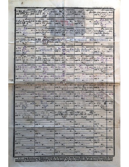 1908 - COMPAGNIE D'ASSURANCES GÉNÉRALES SUR LA VIE