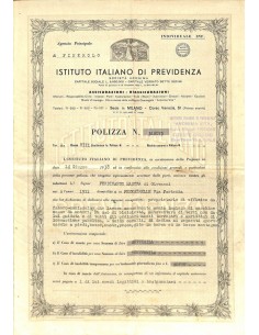 1938 - ISTITUTO ITALIANO DI PREVIDENZA