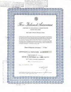 1984 - FIRS - ITALIANA DI ASSICURAZIONI