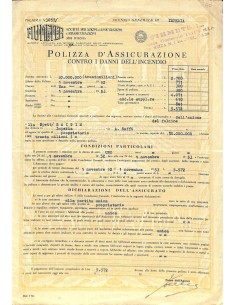 1952 - FIUMETER - SOC. PER AZIONI DI ASSICURAZIONI E...